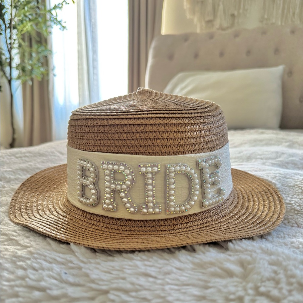 Elegant Brown Bride Hat